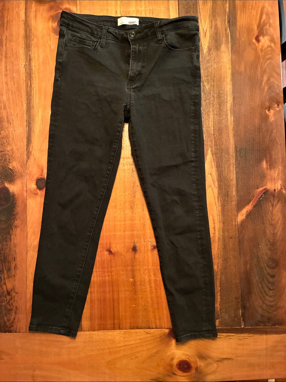 Vervet Black Skinny Stretch Jeans for Women